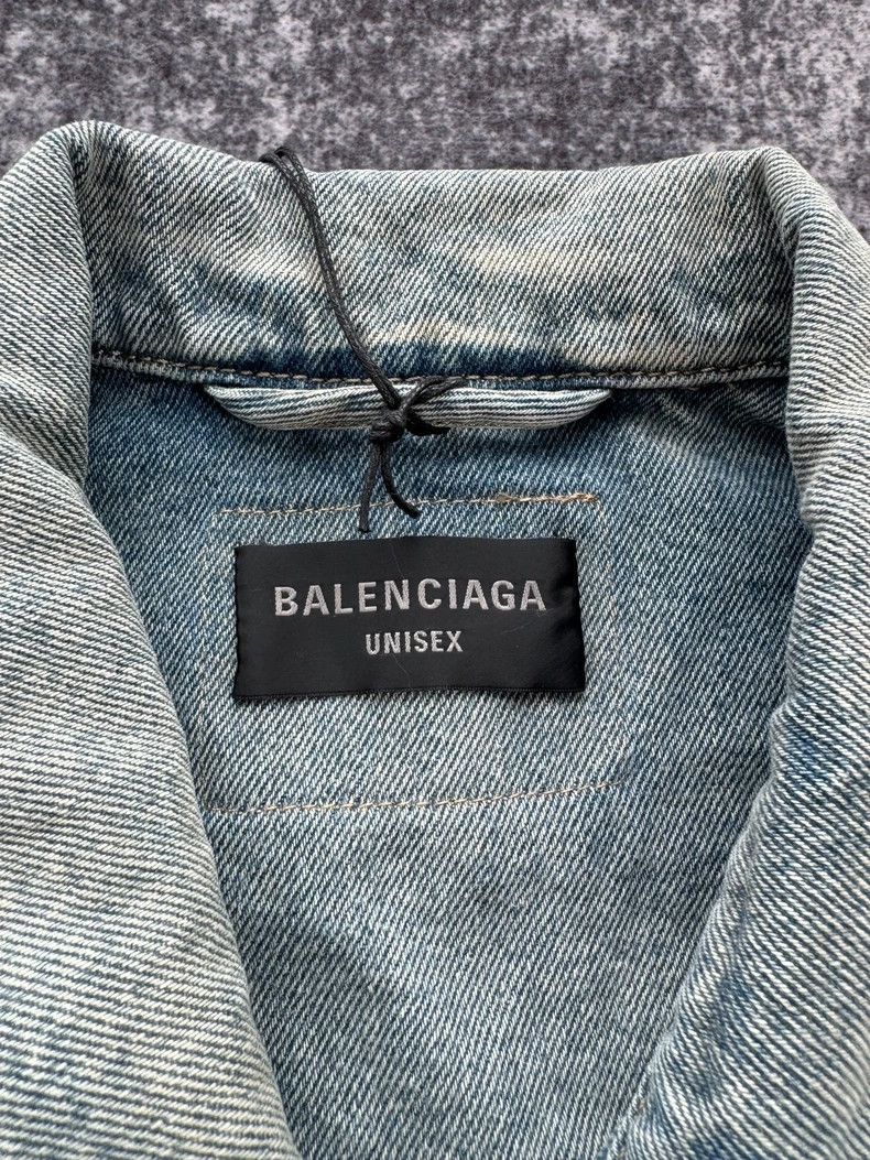 Balenciaga Balenciaga Inside Out Denim Jacket SS24 Size US XL / EU 56 / 4 - 5 Thumbnail