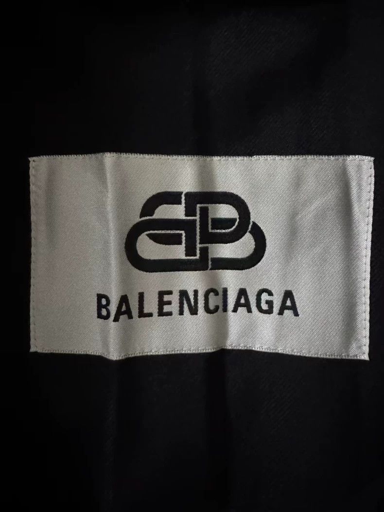 Balenciaga Balenciaga Shoulder-padded Wool Blazer Size US L / EU 52-54 / 3 - 2 Thumbnail
