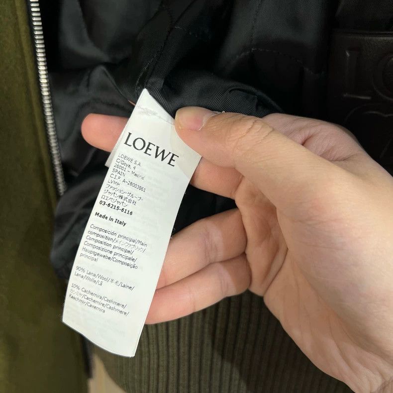 Loewe Loewe Military Green Wool Jacket Size US L / EU 52-54 / 3 - 6 Thumbnail
