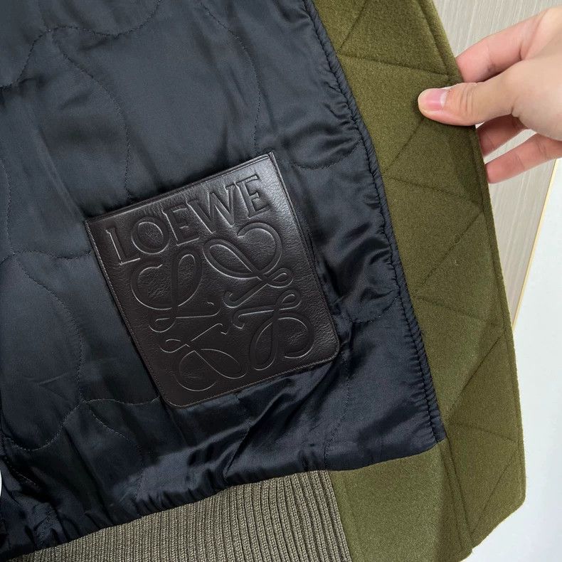 Loewe Loewe Military Green Wool Jacket Size US L / EU 52-54 / 3 - 5 Thumbnail
