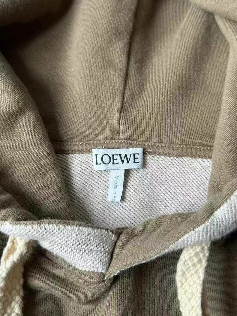 Loewe Loewe Brown Embroidered Logo Hoodie Size US S / EU 44-46 / 1 - 3 Thumbnail