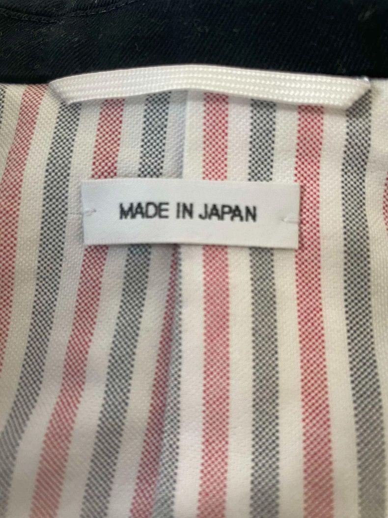 Thom Browne Thom Browne Navy Striped Suit Coat Size US S / EU 44-46 / 1 - 4 Thumbnail