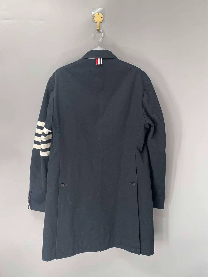 Thom Browne Thom Browne Navy Striped Suit Coat Size US S / EU 44-46 / 1 - 2 Thumbnail