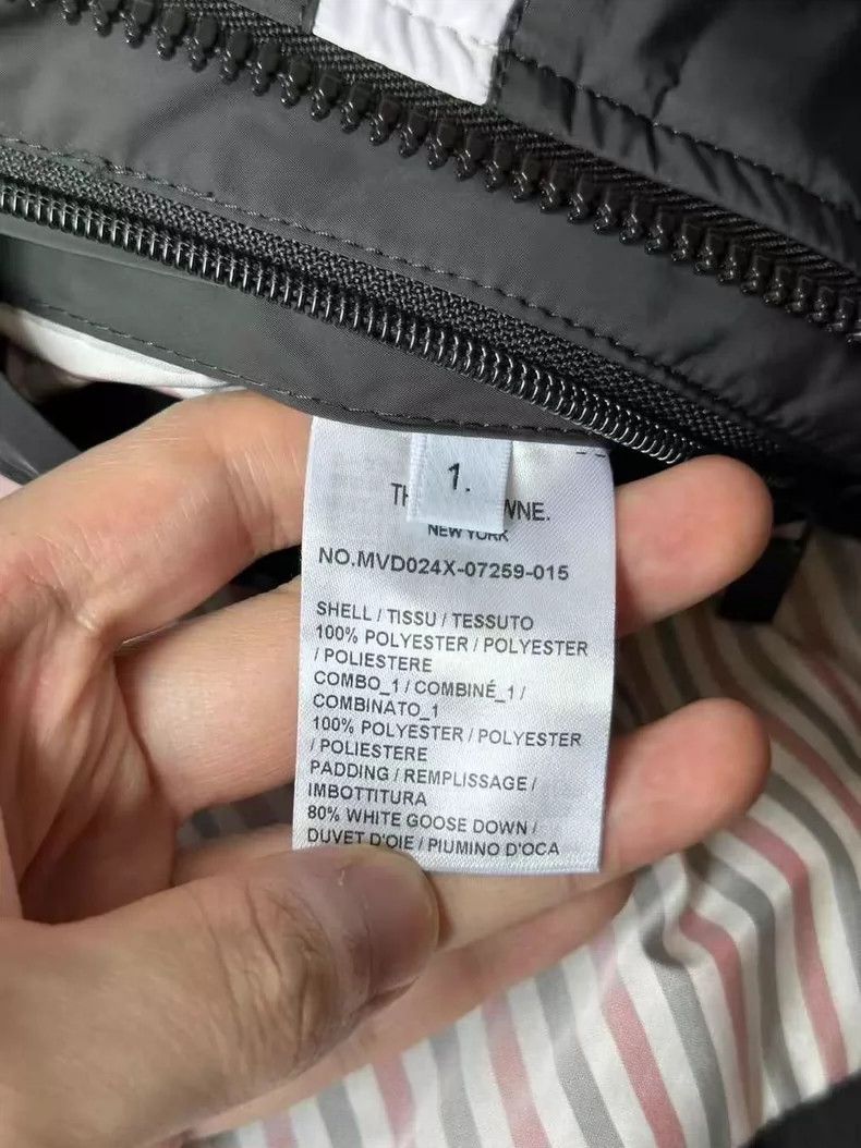 Thom Browne Thom Browne Charcoal Down Vest Size US S / EU 44-46 / 1 - 4 Thumbnail