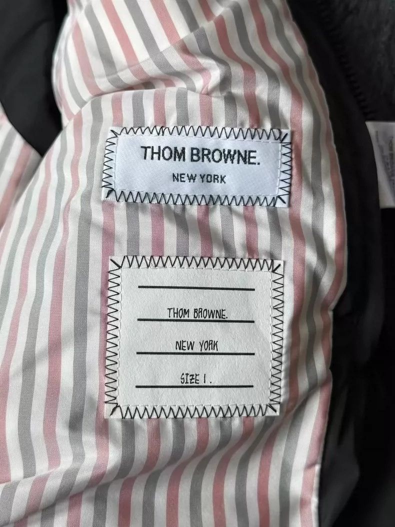 Thom Browne Thom Browne Charcoal Down Vest Size US S / EU 44-46 / 1 - 3 Thumbnail