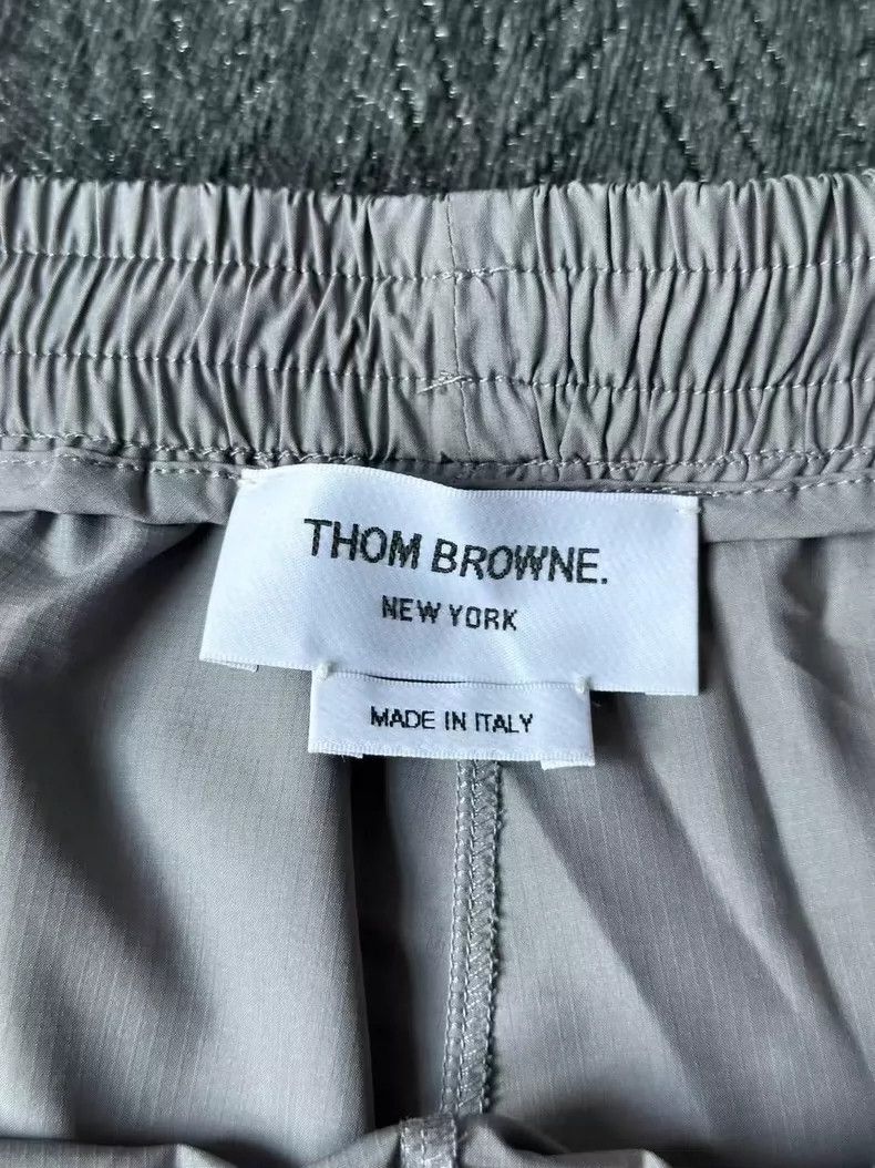 Thom Browne Thom Browne Gray Nylon Long Pants Size US 34 / EU 50 - 3 Thumbnail