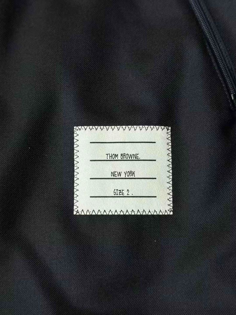 Thom Browne Thom Browne Navy Double-Zip Jacket Size US M / EU 48-50 / 2 - 5 Thumbnail