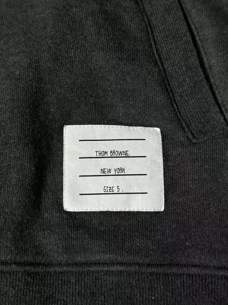 Thom Browne Thom Browne Black Knit Zip Jacket Size US L / EU 52-54 / 3 - 5 Thumbnail