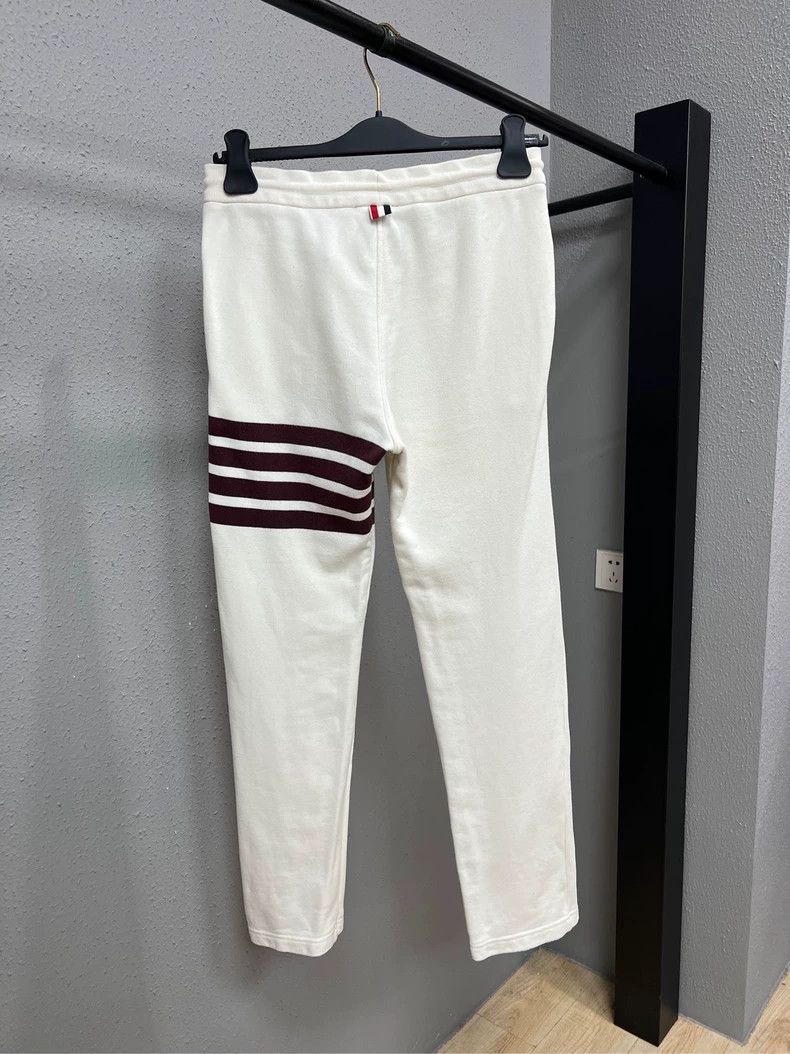 Thom Browne Thom Browne Black White Sports Straight Pants Size US 38 / EU 54 - 2 Thumbnail