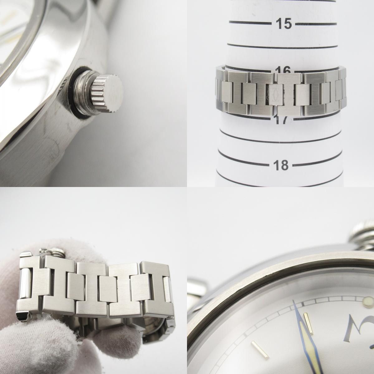 Cartier Cartier Cartier PashaC Stainless Steel Watch Metal Automatic W31015M7 Size ONE SIZE - 7 Thumbnail