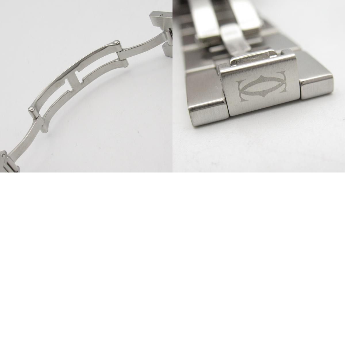 Cartier Cartier Cartier PashaC Stainless Steel Watch Metal Automatic W31015M7 Size ONE SIZE - 10 Thumbnail
