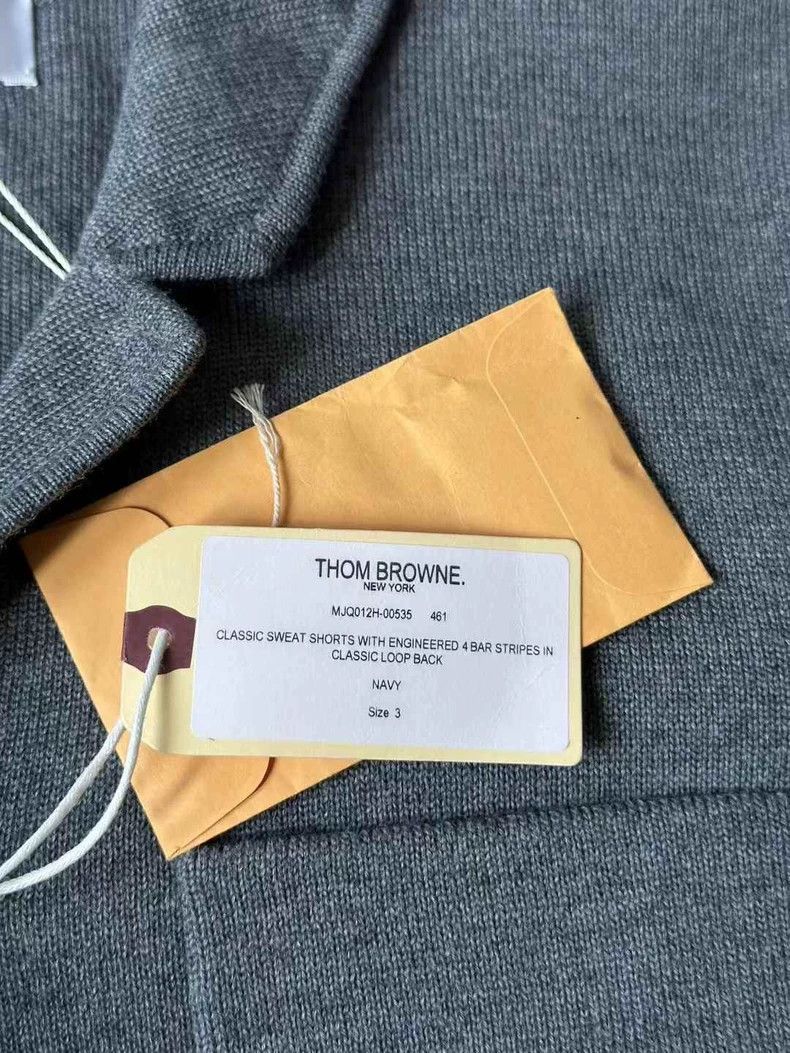 Thom Browne Thom Browne Gray Wool Knit Suit Jacket Size US M / EU 48-50 / 2 - 4 Thumbnail
