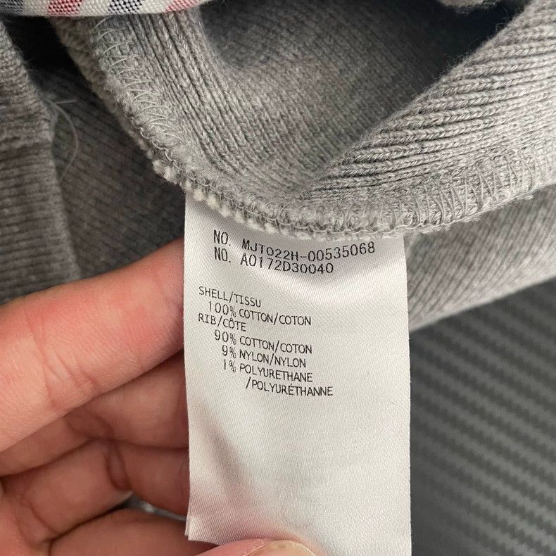 Thom Browne Thom Browne Gray Knit Zip Hoodie Size US S / EU 44-46 / 1 - 5 Thumbnail