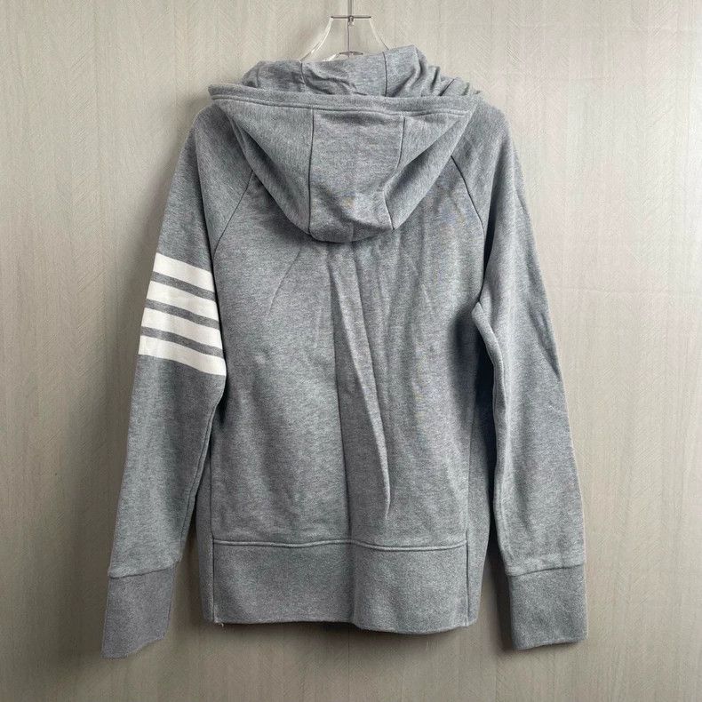 Thom Browne Thom Browne Gray Knit Zip Hoodie Size US S / EU 44-46 / 1 - 2 Thumbnail