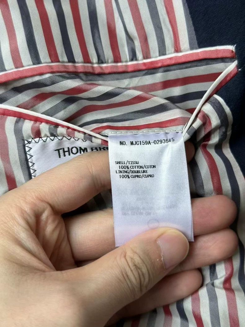 Thom Browne Thom Browne Blue Suit Jacket Size US M / EU 48-50 / 2 - 4 Thumbnail