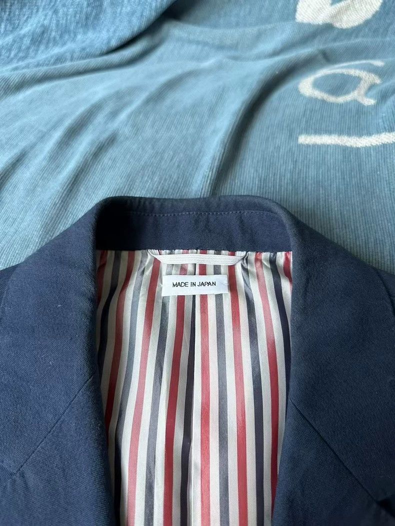 Thom Browne Thom Browne Blue Suit Jacket Size US M / EU 48-50 / 2 - 3 Thumbnail