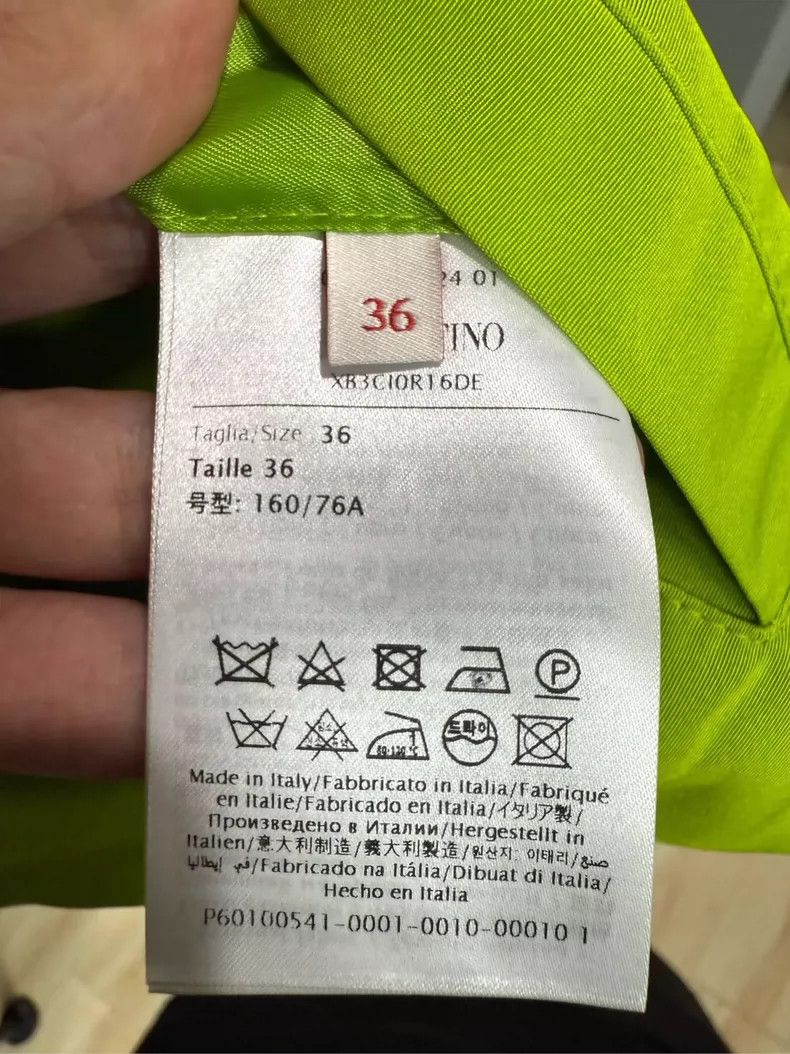 Valentino Valentino Green Oversized Shirt Size US S / EU 44-46 / 1 - 5 Thumbnail