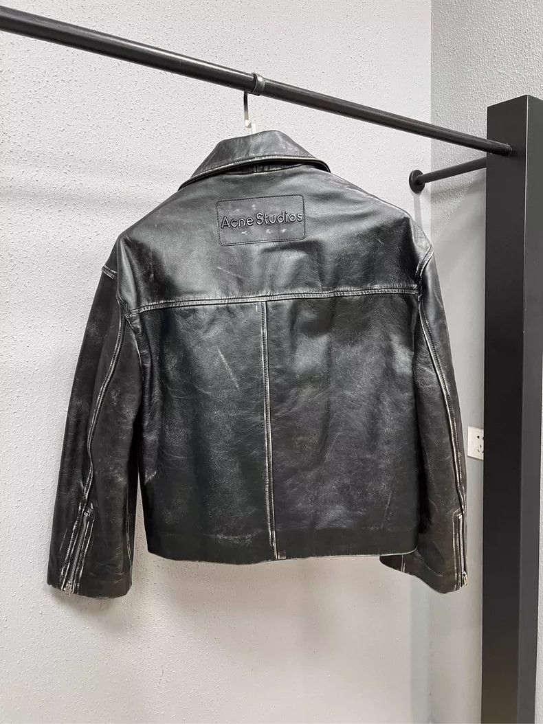Acne Studios Acne Studios Vintage Leather Jacket Size US XS / EU 42 / 0 - 2 Thumbnail