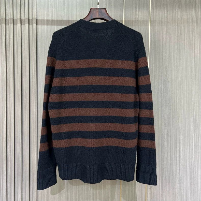Acne Studios Acne Studios Striped Embroidered Knit Cardigan Size US XS / EU 42 / 0 - 2 Thumbnail
