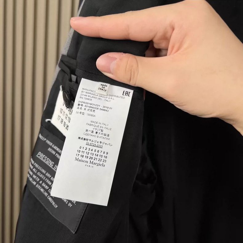 Maison Margiela Maison Margiela Gradient Wool Suit Jacket Size US M / EU 48-50 / 2 - 6 Thumbnail