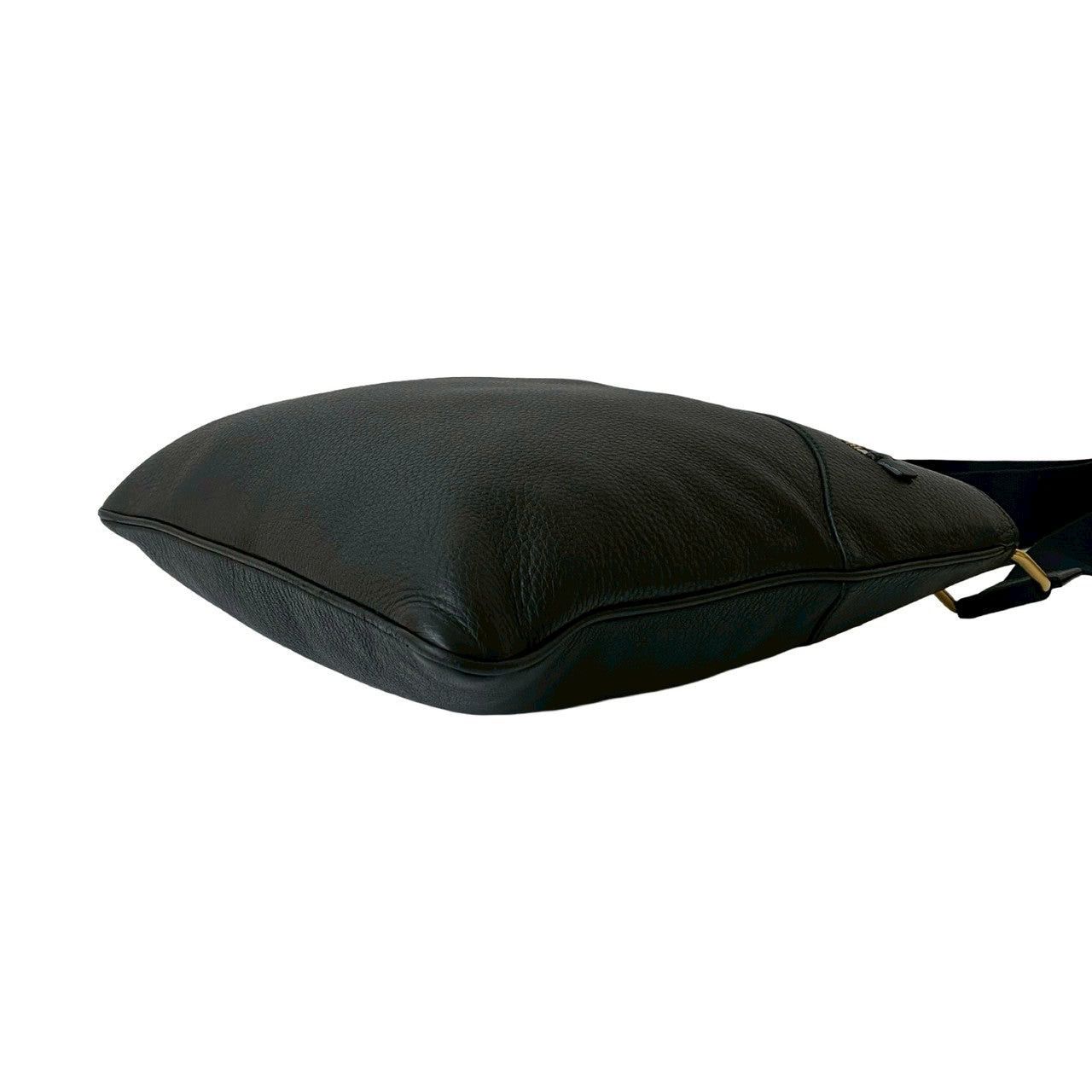 Prada Prada Shoulder Bag Black Leather Size ONE SIZE - 8 Thumbnail