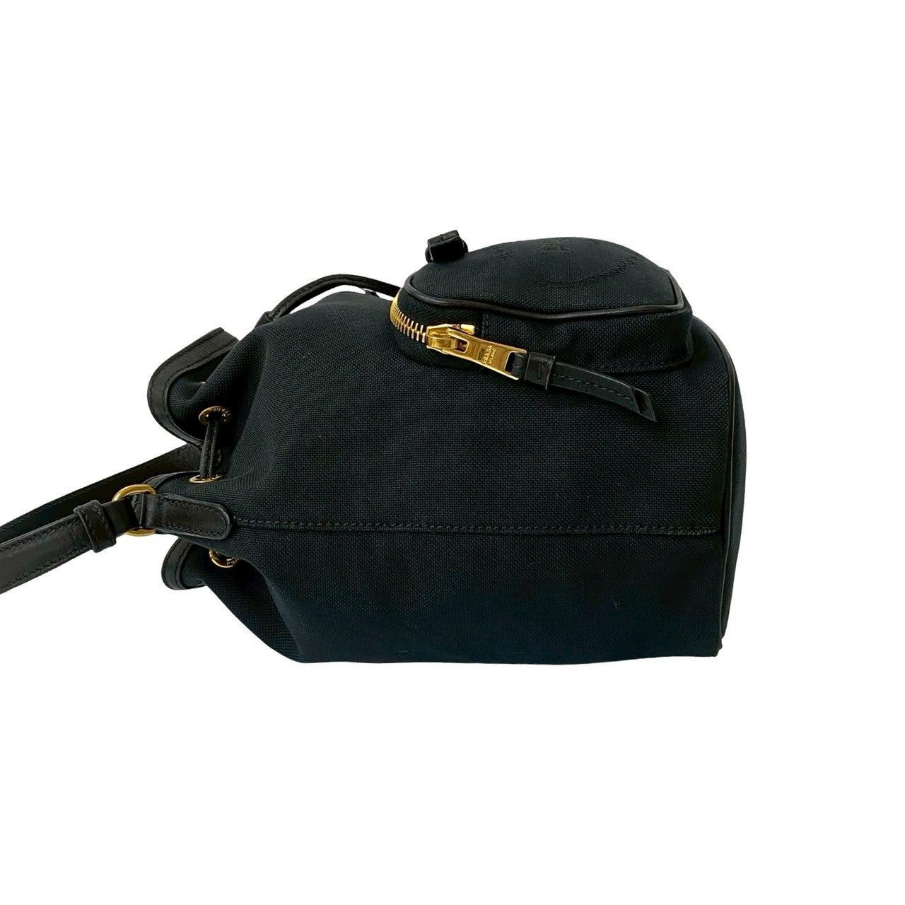 Prada Prada Shoulder Bag Black Cotton Size ONE SIZE - 5 Thumbnail