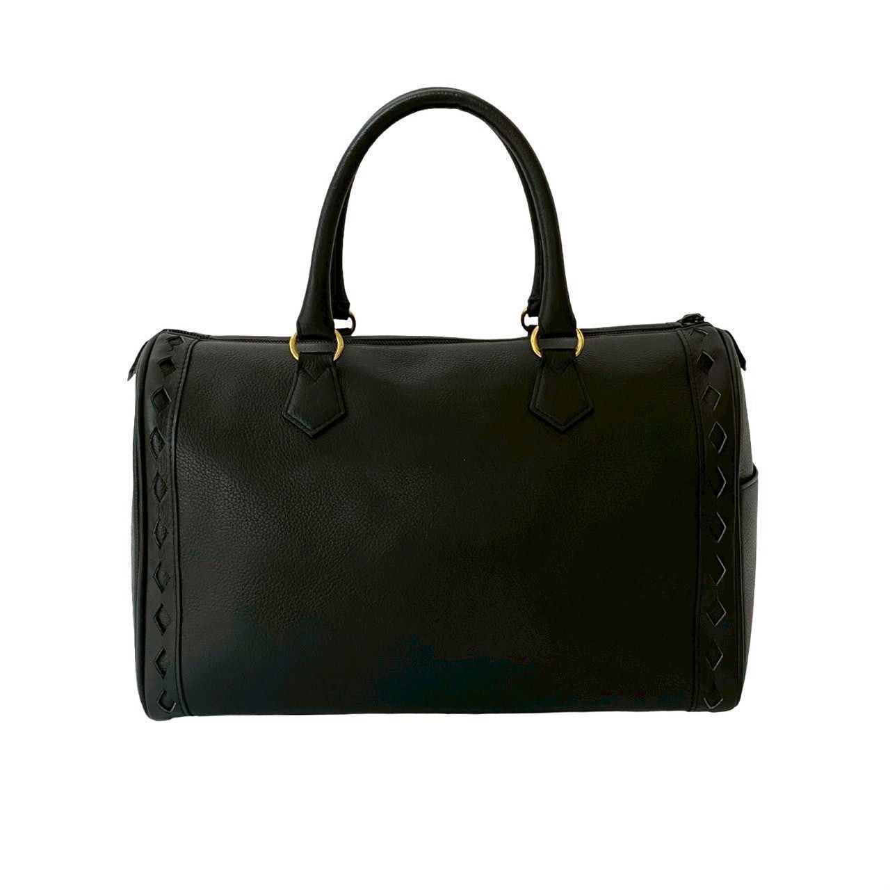 Yves Saint Laurent Yves Saint Laurent Handbag Black Leather Size ONE SIZE - 3 Thumbnail