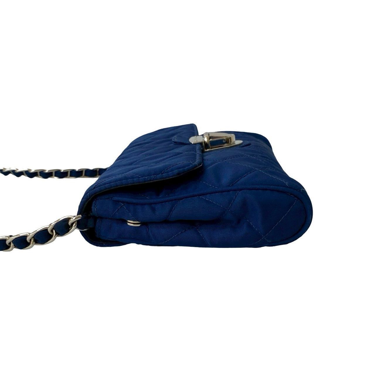 Prada Prada Shoulder Bag Blue Synthetic Size ONE SIZE - 5 Thumbnail