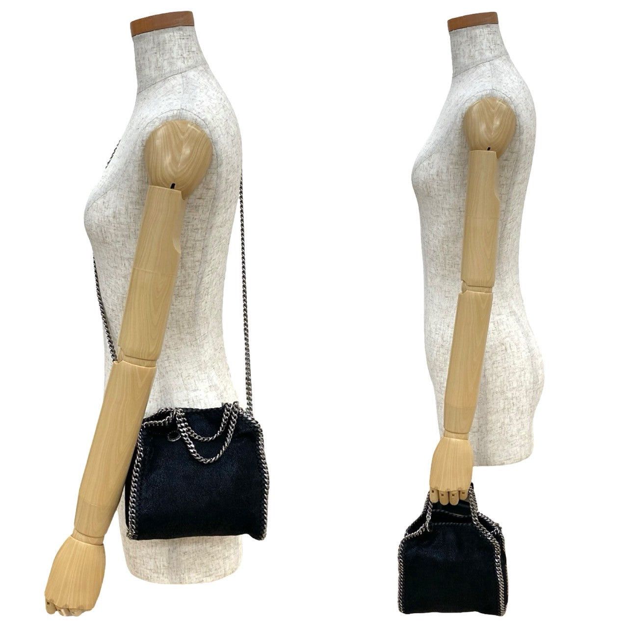 Stella McCartney Stella Mccartney Shoulder Bag Black Leather Size ONE SIZE - 2 Thumbnail