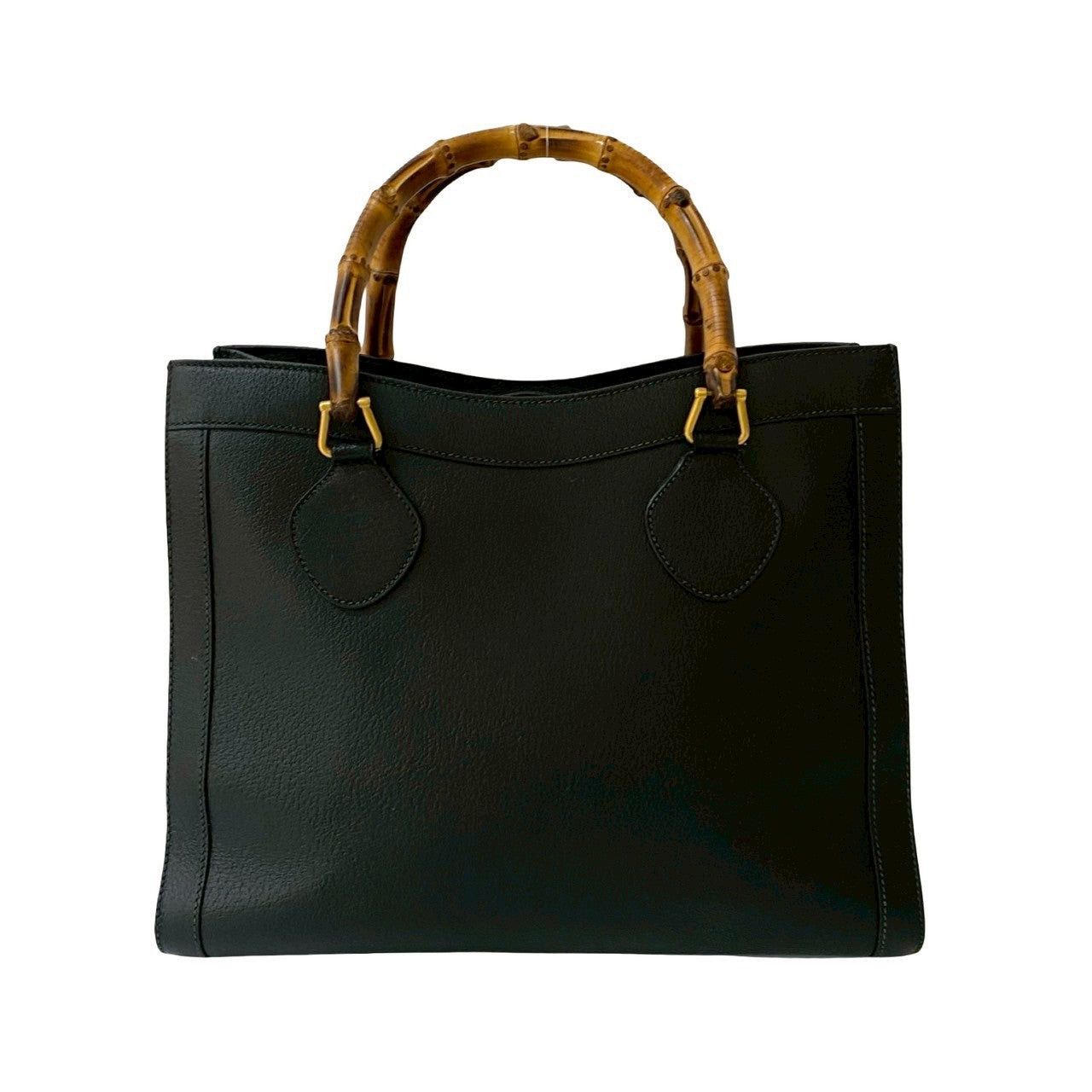 Gucci Gucci Handbag Black Leather Size ONE SIZE - 3 Thumbnail