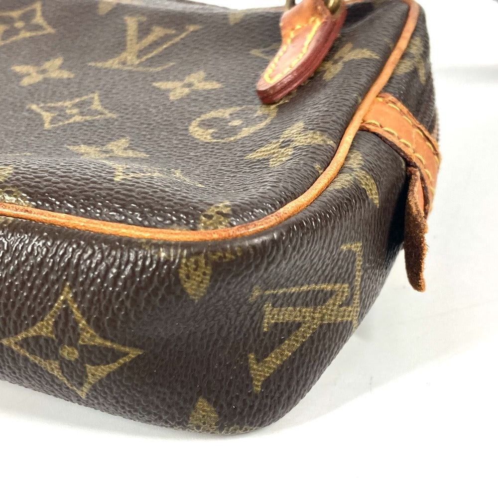 Louis Vuitton Louis Vuitton M51828 Monogram Marly Bandoliere Briefcase Bag Diagonal Hanging (E.G. Of A Rocket) Pochette Metis Shoulder Canvas Women Brown Size ONE SIZE - 6 Thumbnail