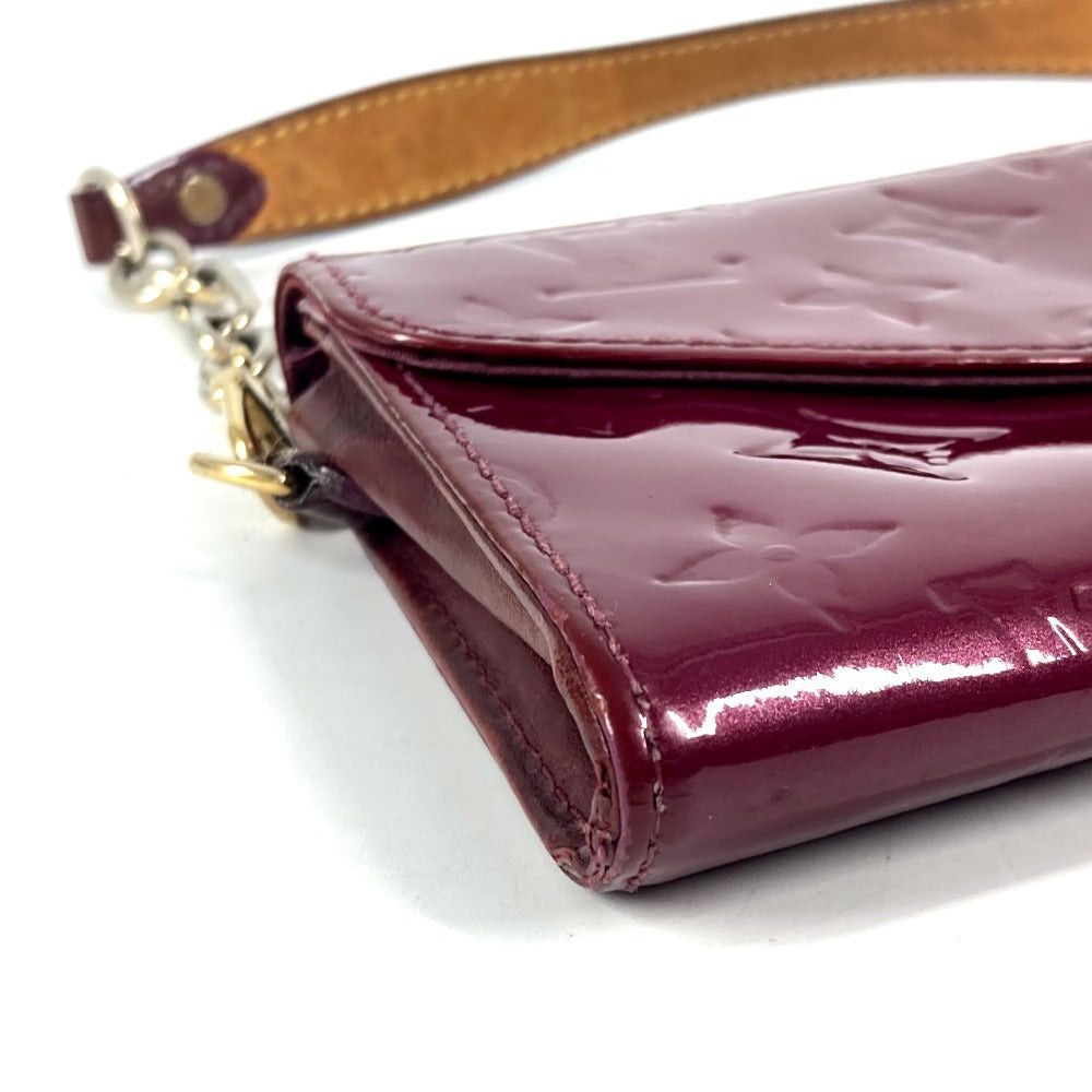 Louis Vuitton Louis Vuitton M93571 Monogram Vernis Sunset Bluebird Briefcase 3-Way Bag Clutch Long Wallet Chain Shoulder Women Violette Purple Size ONE SIZE - 5 Thumbnail