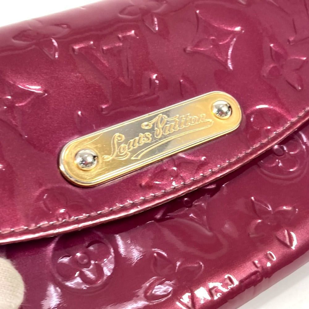 Louis Vuitton Louis Vuitton M93571 Monogram Vernis Sunset Bluebird Briefcase 3-Way Bag Clutch Long Wallet Chain Shoulder Women Violette Purple Size ONE SIZE - 7 Thumbnail
