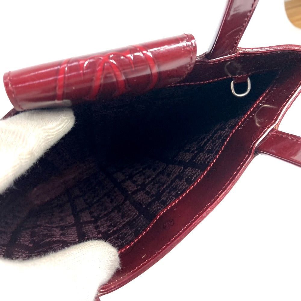 Cartier Cartier Happy Birthday Logo Briefcase Tote Bag Handbag Leather Women Red Size ONE SIZE - 9 Thumbnail