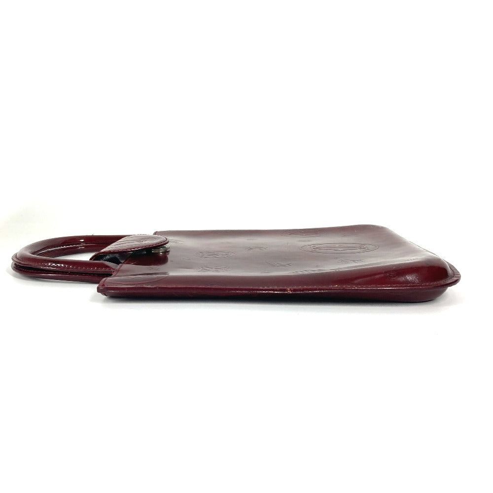 Cartier Cartier Happy Birthday Logo Briefcase Tote Bag Handbag Leather Women Red Size ONE SIZE - 4 Thumbnail