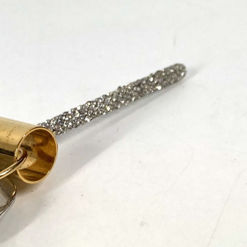Louis Vuitton Louis Vuitton M00242 Single Earring Essential V Strass Accessories Rhinestone Earrings Metal Unisex Gold Size ONE SIZE - 7 Thumbnail