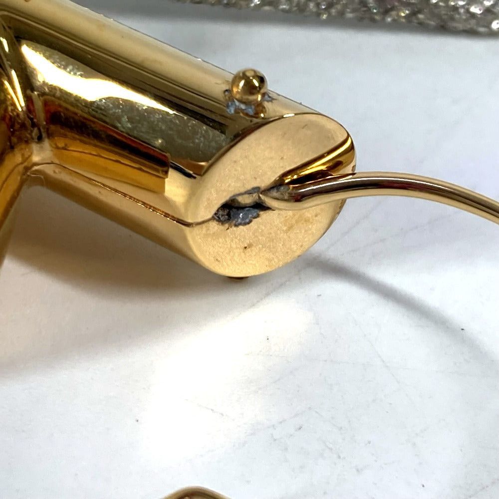 Louis Vuitton Louis Vuitton M00242 Single Earring Essential V Strass Accessories Rhinestone Earrings Metal Unisex Gold Size ONE SIZE - 10 Thumbnail
