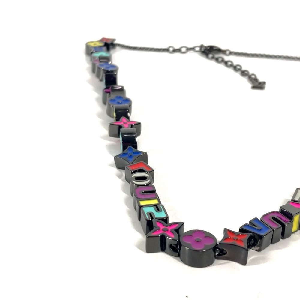 Louis Vuitton Louis Vuitton M00918 Long Collier Monogram Party Accessories Chain Necklace Metal Unisex Multicolor Size ONE SIZE - 3 Thumbnail