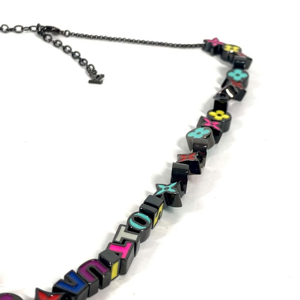 Louis Vuitton Louis Vuitton M00918 Long Collier Monogram Party Accessories Chain Necklace Metal Unisex Multicolor Size ONE SIZE - 2 Thumbnail