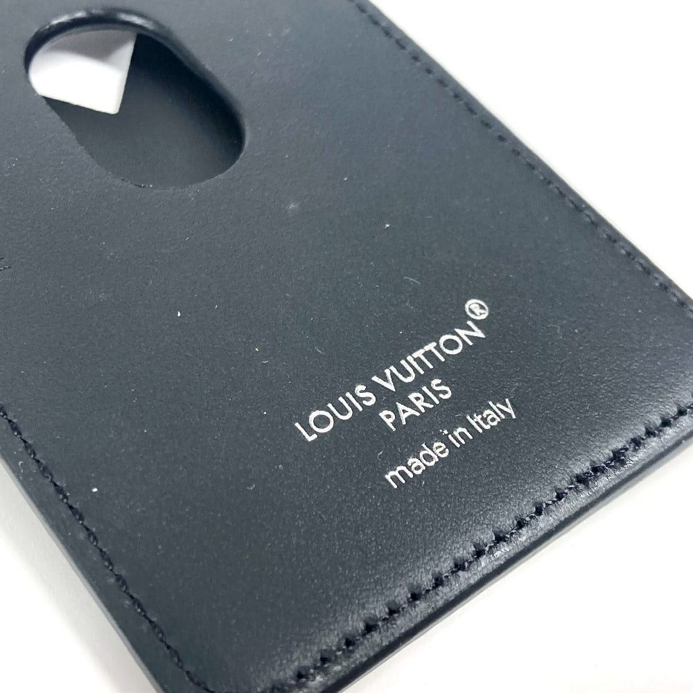 Louis Vuitton Louis Vuitton M12602 Monogram Eclipse Port Cult Magnet Holder For A Season Ticket Card Case Canvas Unisex Black Size ONE SIZE - 9 Thumbnail