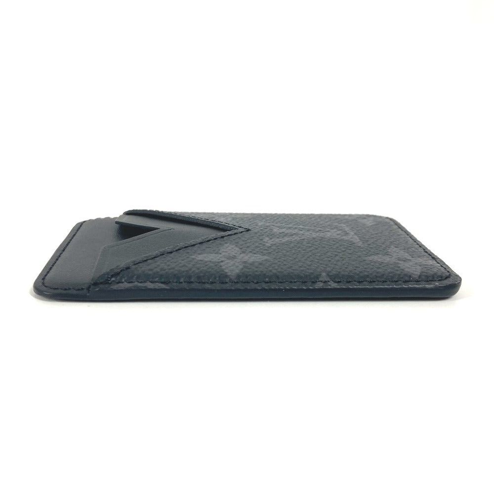 Louis Vuitton Louis Vuitton M12602 Monogram Eclipse Port Cult Magnet Holder For A Season Ticket Card Case Canvas Unisex Black Size ONE SIZE - 4 Thumbnail