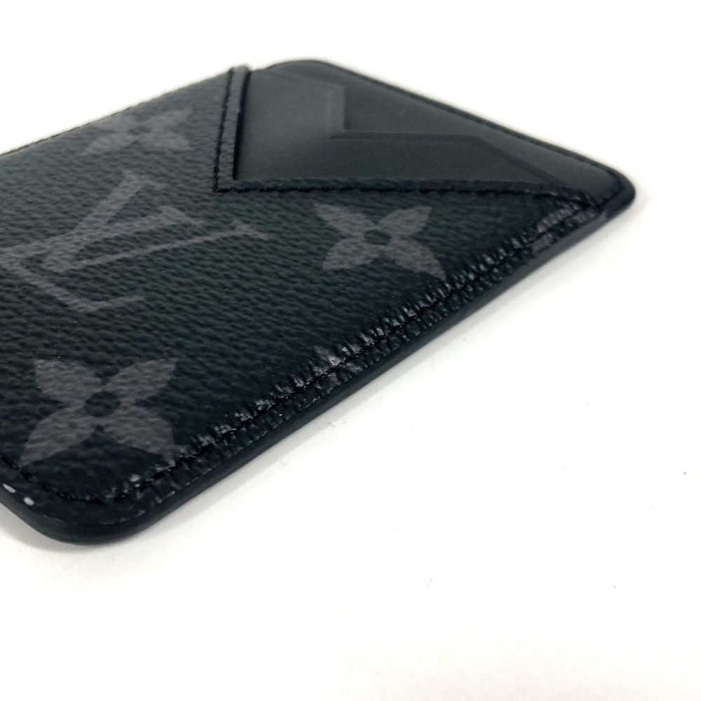 Louis Vuitton Louis Vuitton M12602 Monogram Eclipse Port Cult Magnet Holder For A Season Ticket Card Case Canvas Unisex Black Size ONE SIZE - 7 Thumbnail