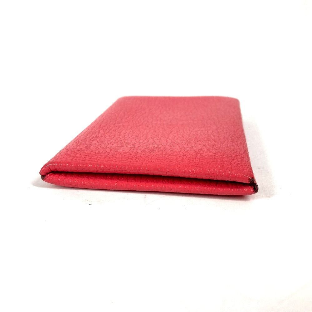 Hermes Hermes Calvi. Holder For A Season Ticket Card Case Chevre Unisex Pink Size ONE SIZE - 3 Thumbnail