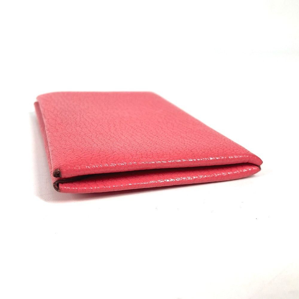 Hermes Hermes Calvi. Holder For A Season Ticket Card Case Chevre Unisex Pink Size ONE SIZE - 4 Thumbnail