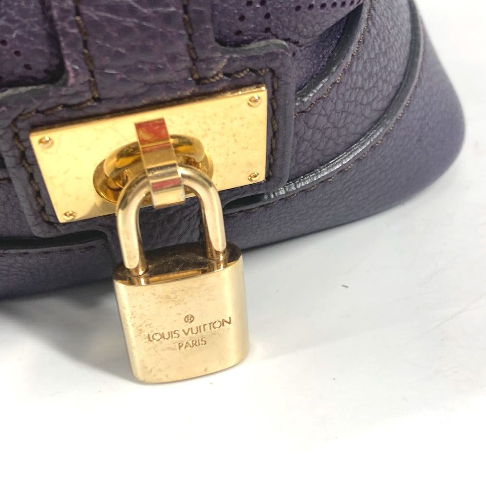 Louis Vuitton Louis Vuitton M93983 Monogram Stella Pm 2 Way Bag Handbag Shoulder Shawl Mahina Leather Women Purple Size ONE SIZE - 6 Thumbnail