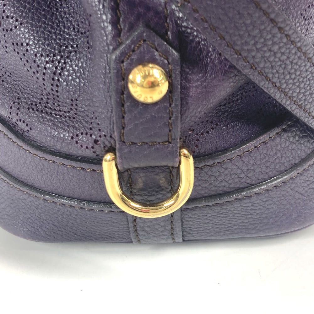 Louis Vuitton Louis Vuitton M93983 Monogram Stella Pm 2 Way Bag Handbag Shoulder Shawl Mahina Leather Women Purple Size ONE SIZE - 5 Thumbnail