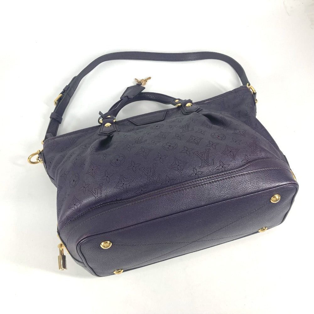 Louis Vuitton Louis Vuitton M93983 Monogram Stella Pm 2 Way Bag Handbag Shoulder Shawl Mahina Leather Women Purple Size ONE SIZE - 12 Thumbnail