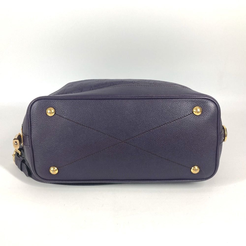 Louis Vuitton Louis Vuitton M93983 Monogram Stella Pm 2 Way Bag Handbag Shoulder Shawl Mahina Leather Women Purple Size ONE SIZE - 9 Thumbnail