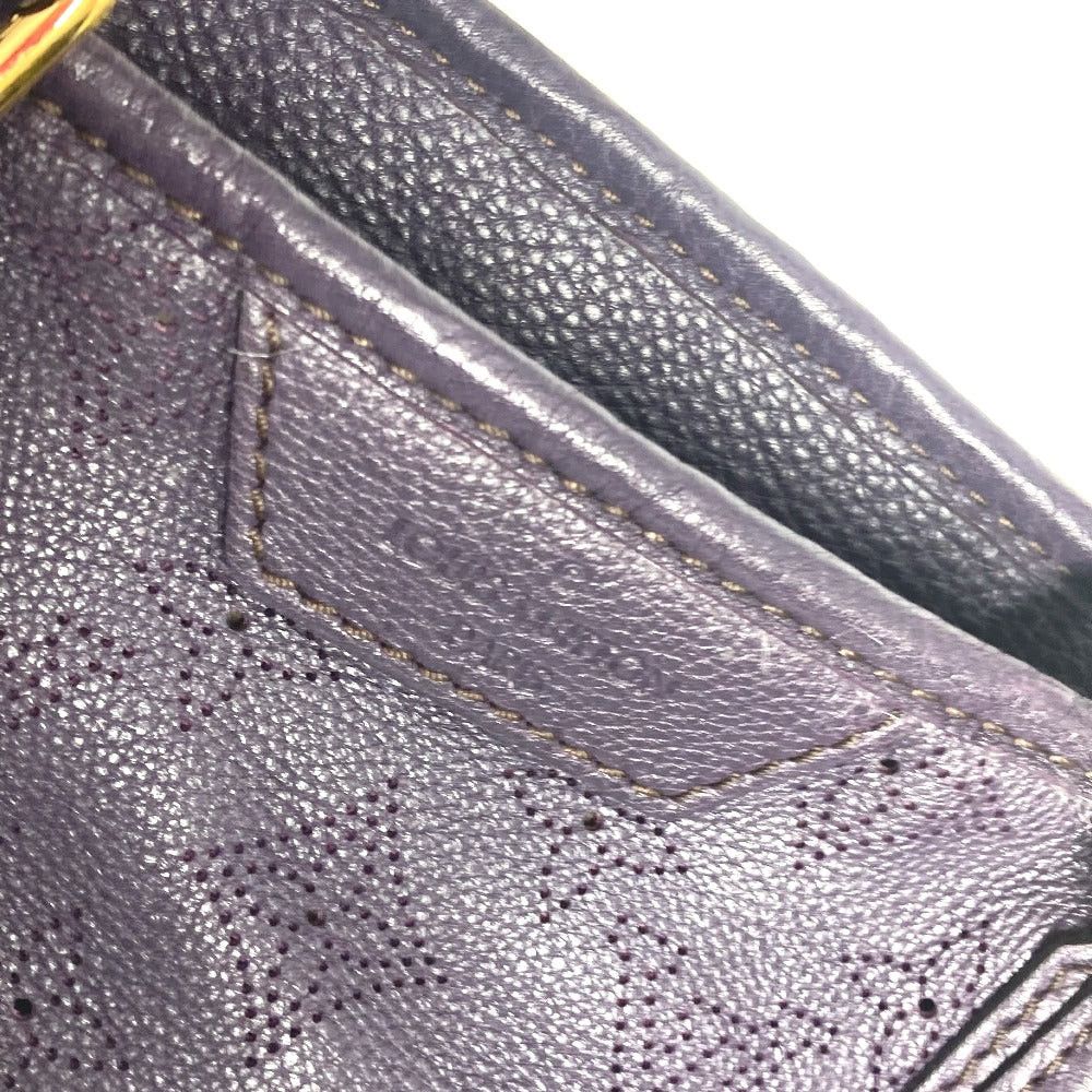 Louis Vuitton Louis Vuitton M93983 Monogram Stella Pm 2 Way Bag Handbag Shoulder Shawl Mahina Leather Women Purple Size ONE SIZE - 8 Thumbnail