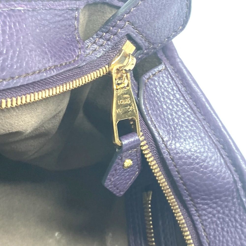 Louis Vuitton Louis Vuitton M93983 Monogram Stella Pm 2 Way Bag Handbag Shoulder Shawl Mahina Leather Women Purple Size ONE SIZE - 16 Thumbnail